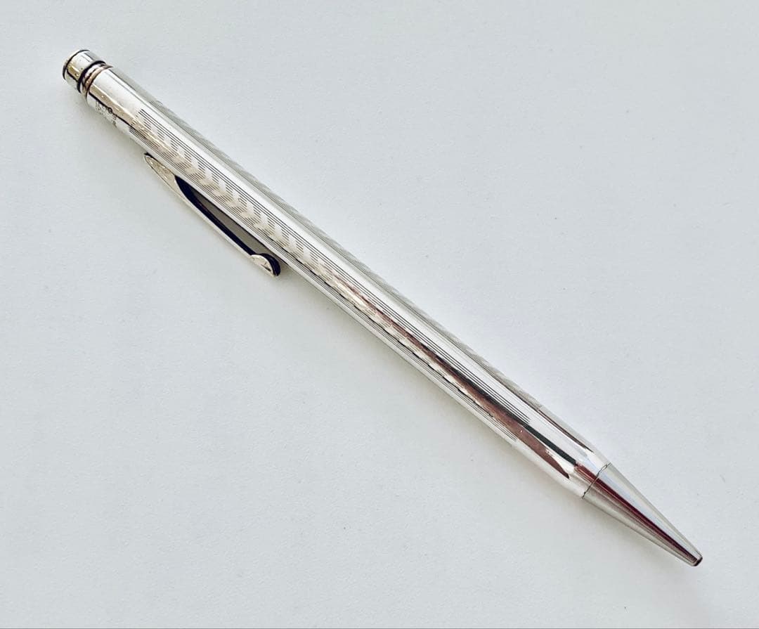 英国製◆エバーシャープ シャープペンシル 銀張り EVERSHARP 激レア！