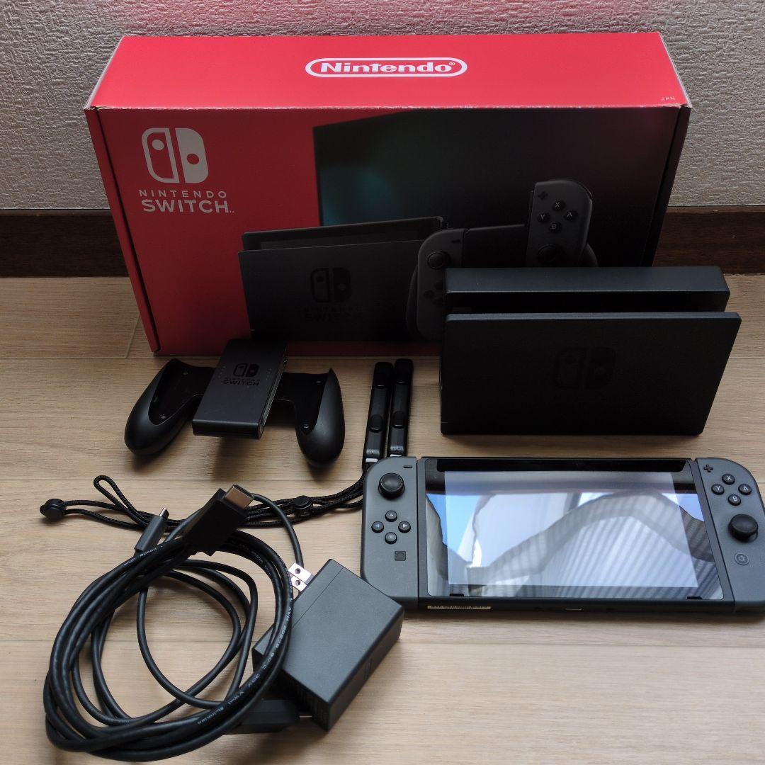 Nintendo Switch 本体 Joy-Con グレーブラック