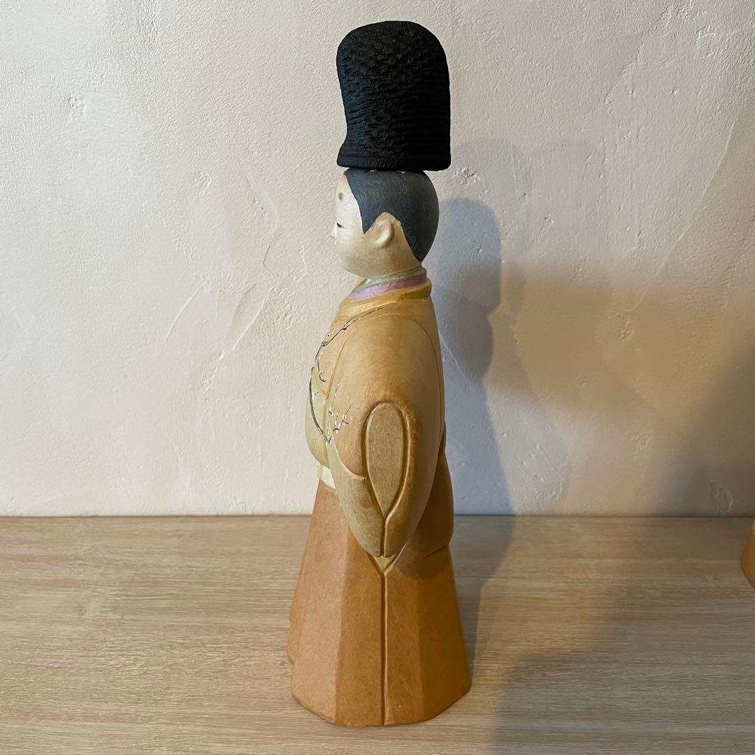 工芸作品　白鳳作　立雛　雛人形　室礼