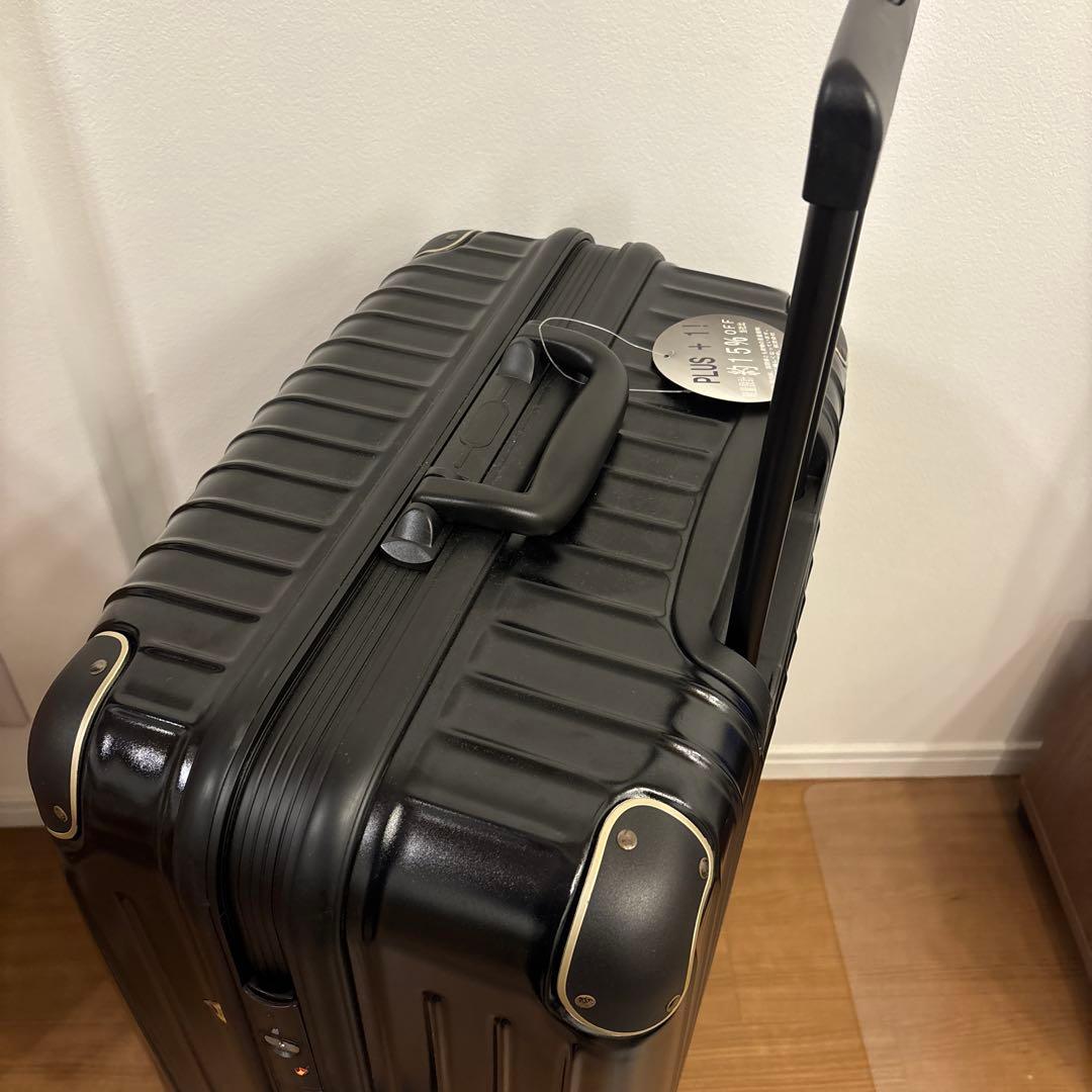 【新品】スーツケース/ブラック/大容量107L