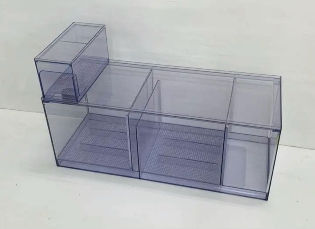 オーバーフロー水槽用塩ビ濾過槽 W750 D300 H300