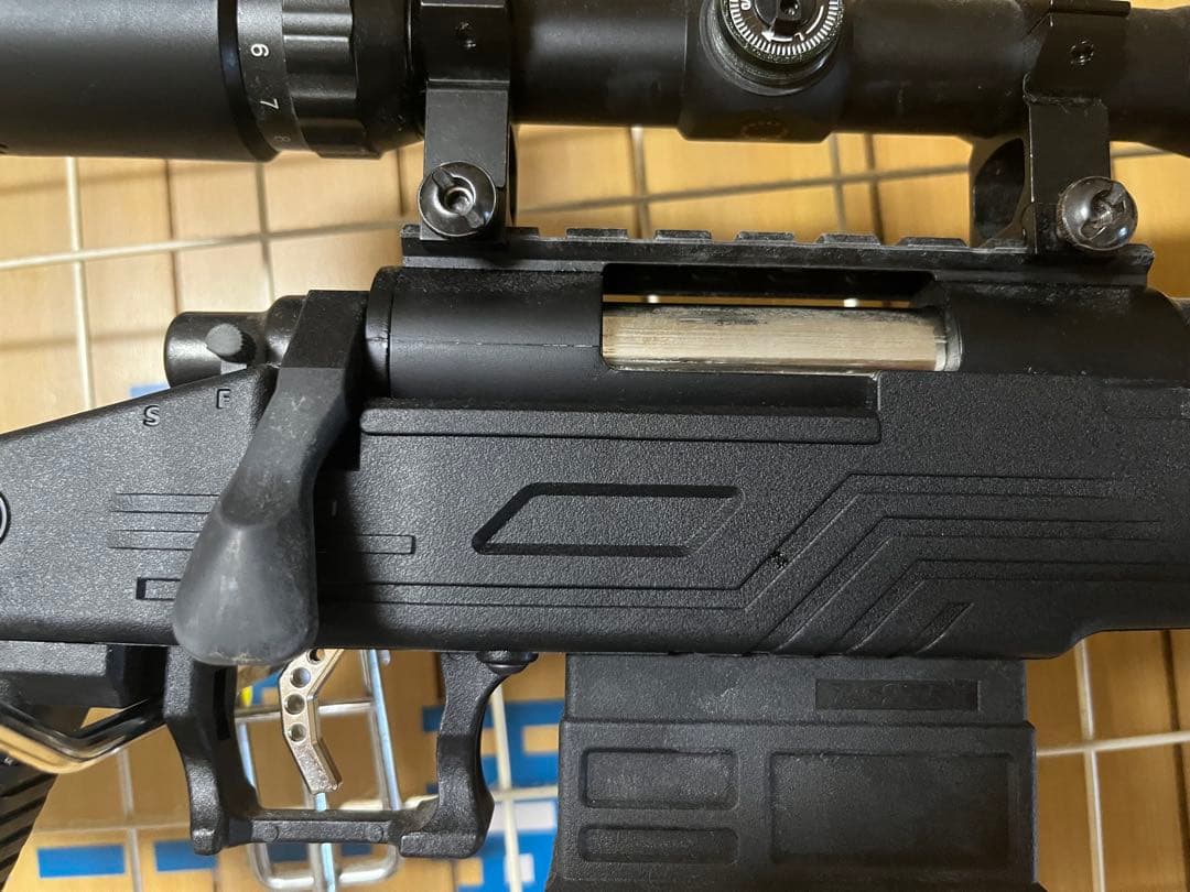 VSR Gspec slong airsoft ストック、トリガー マガジン3個