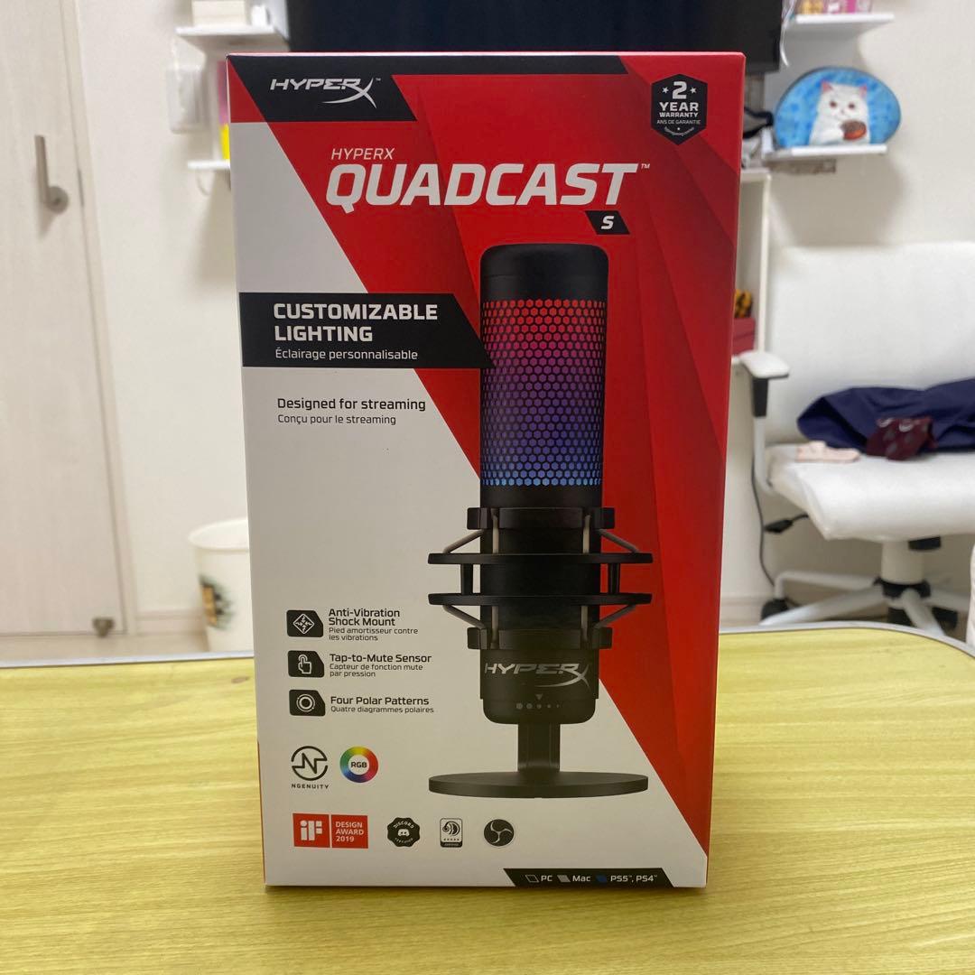 配信機器・PA機器・レコーディング機器 HYPERX QUADQAST S