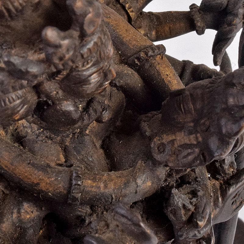 中国　古銅　チベット仏　歓喜仏　仏像　V　R8919