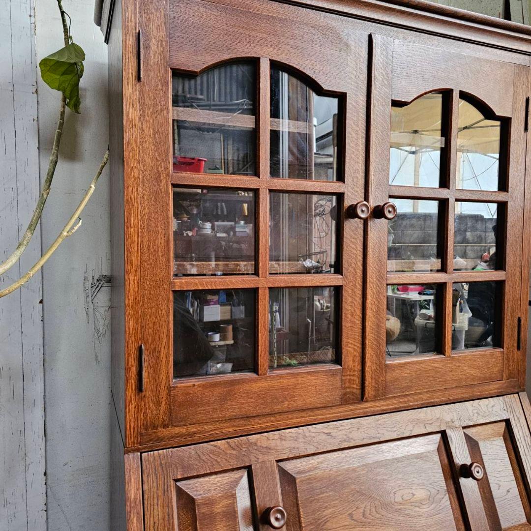 木製 本棚 吉田璋也？ 辰巳木工？ ビューローブックケース ライティング