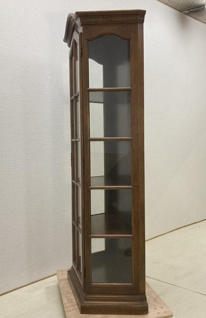 アンティーク キュリオケース 飾り棚 ショーケース キャビネット