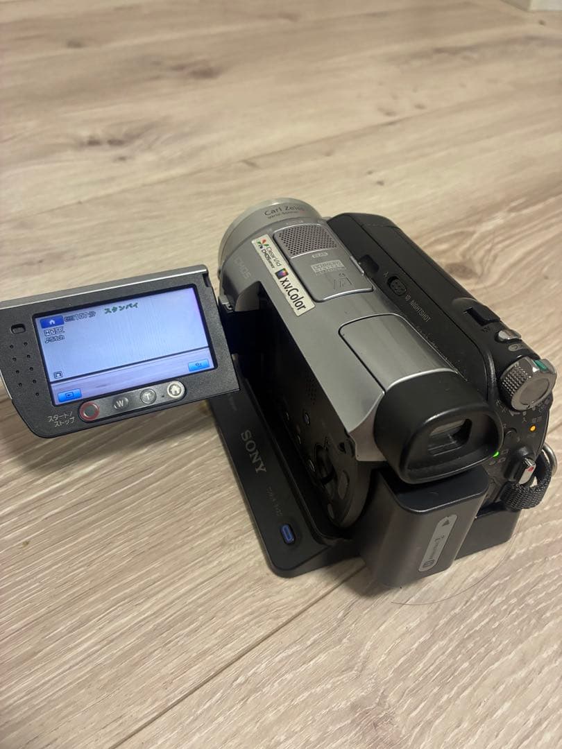 【動作良好】SONY Handycam HDR-SR7予備バッテリー ケース付き