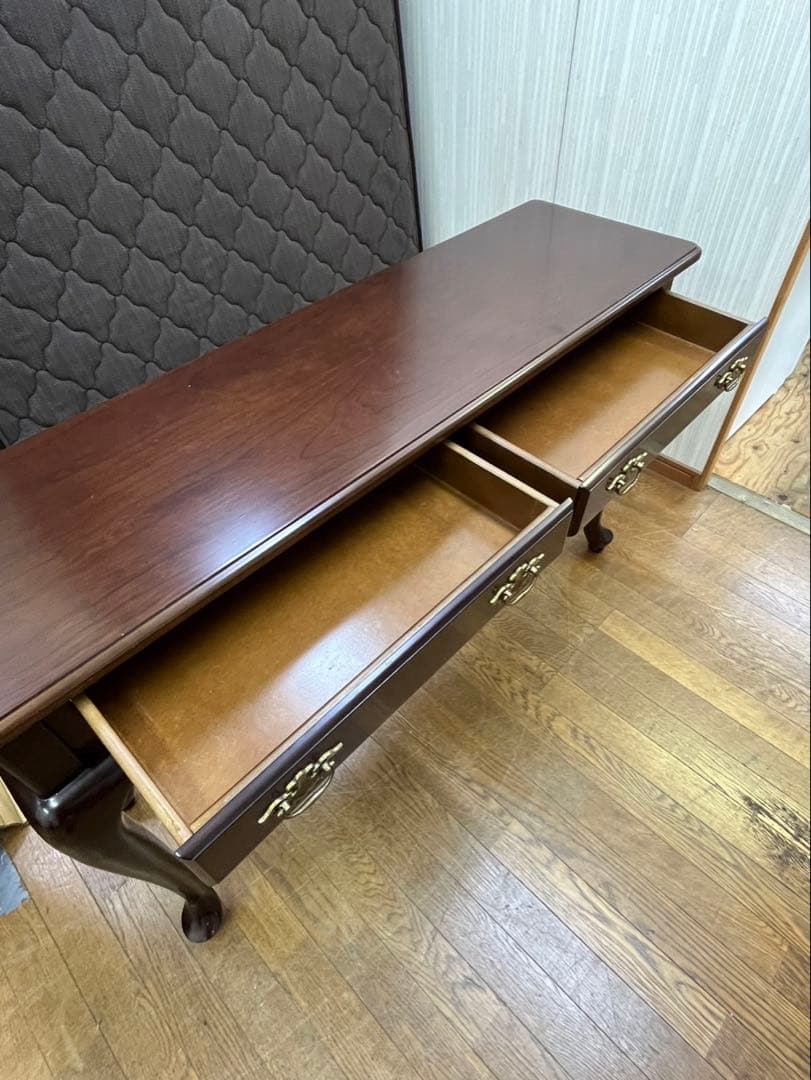 アンティーク 家具 ボンベイカンパニー コンソールテーブル サイドテーブル 猫脚