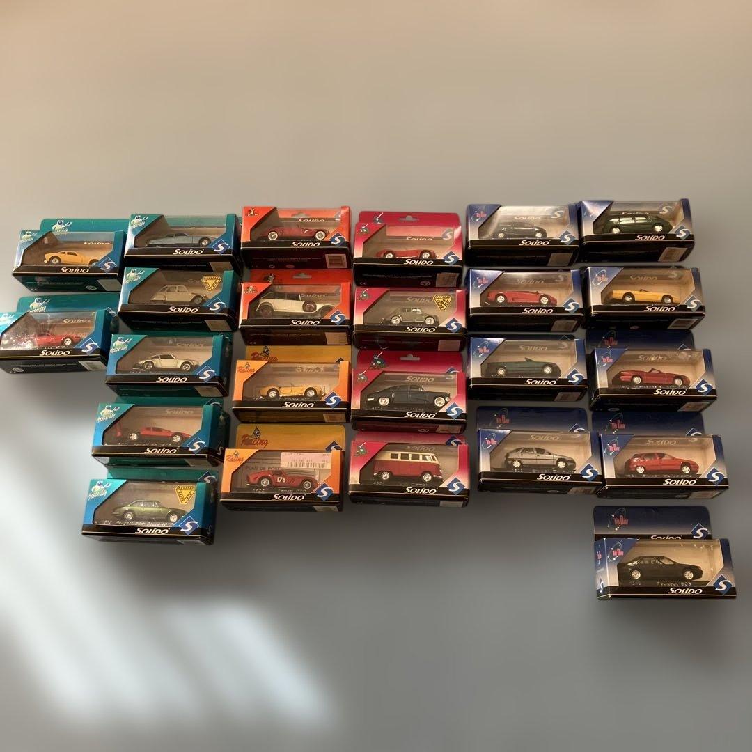 Solido ミニカーセット 全24台　キズあり　レア