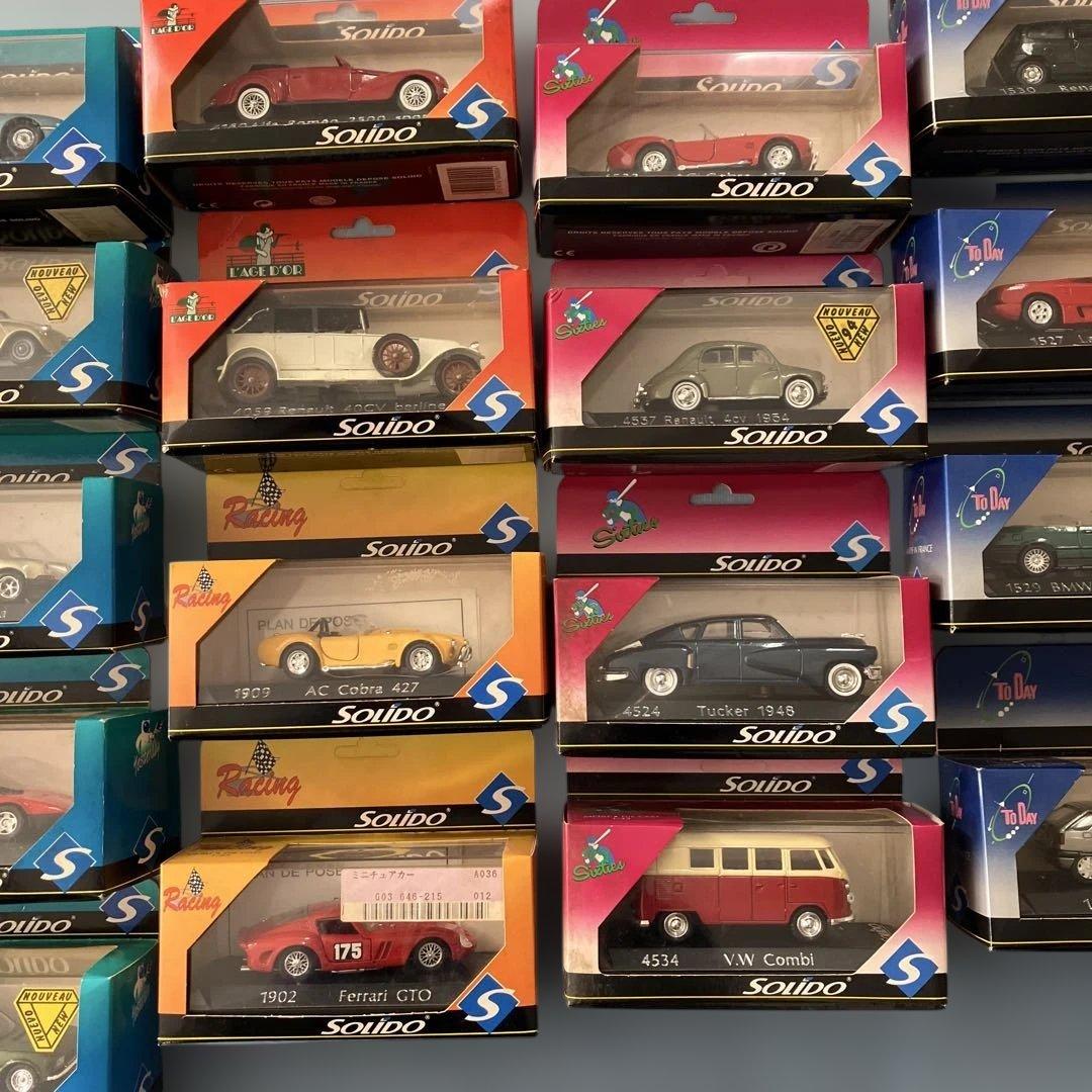 Solido ミニカーセット 全24台　キズあり　レア
