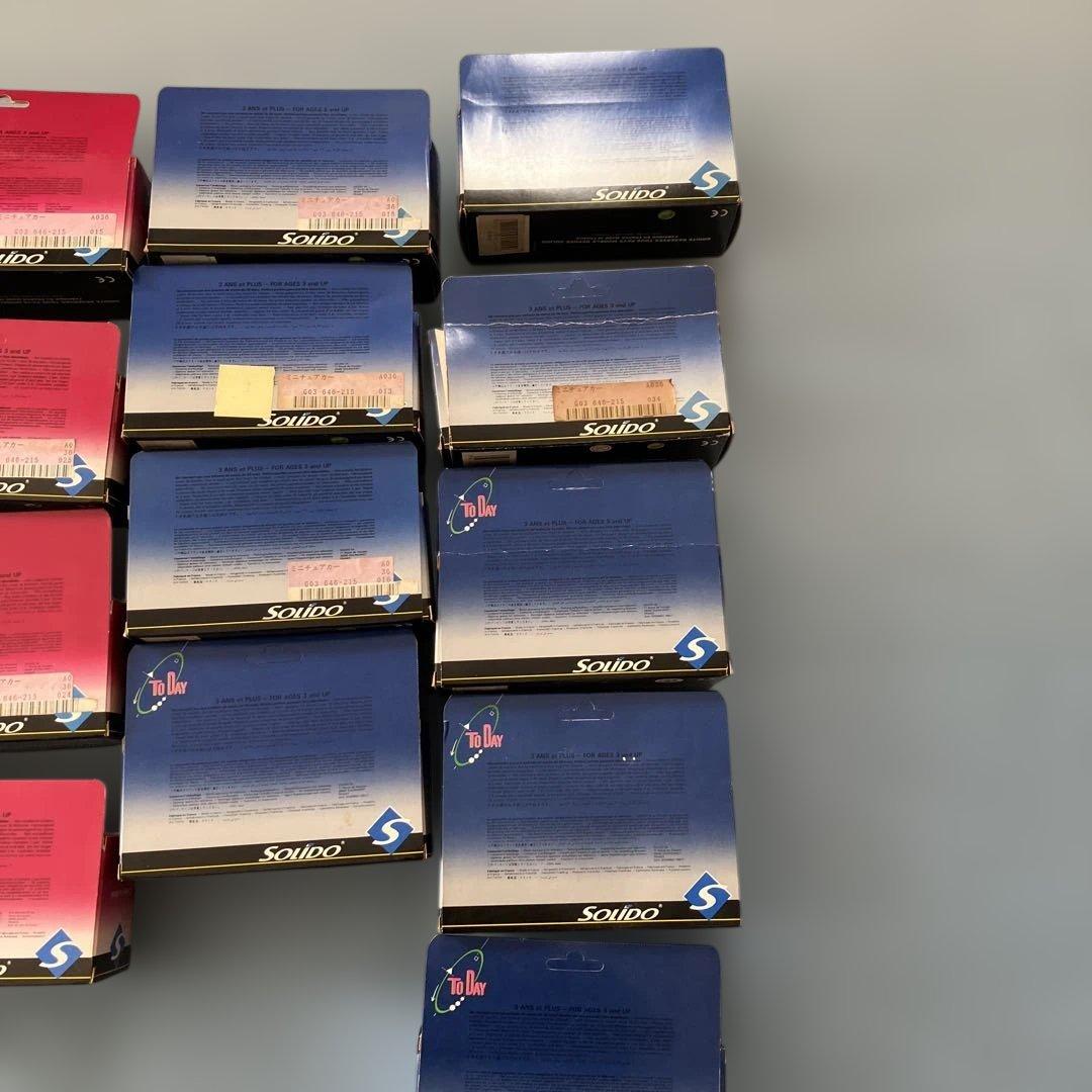 Solido ミニカーセット 全24台　キズあり　レア