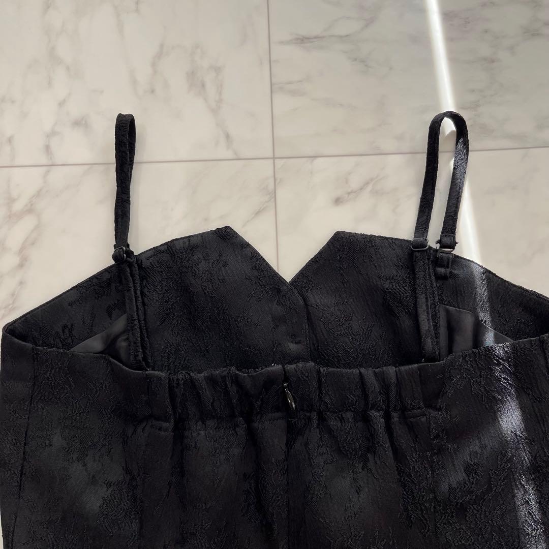 kana カナ　ジャガード セットアップ ヴィンテージライクパンツドレス M