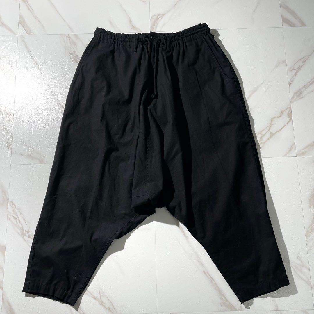 極美品⭐️ヨウジヤマモトプールオム サルエルパンツ ウエストゴム 紐 2