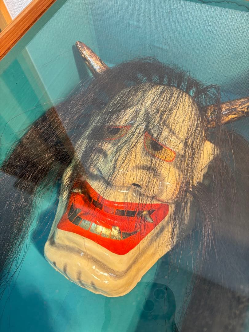 壁掛け 伝統工芸 魔除け　厄除け 神楽面　お面