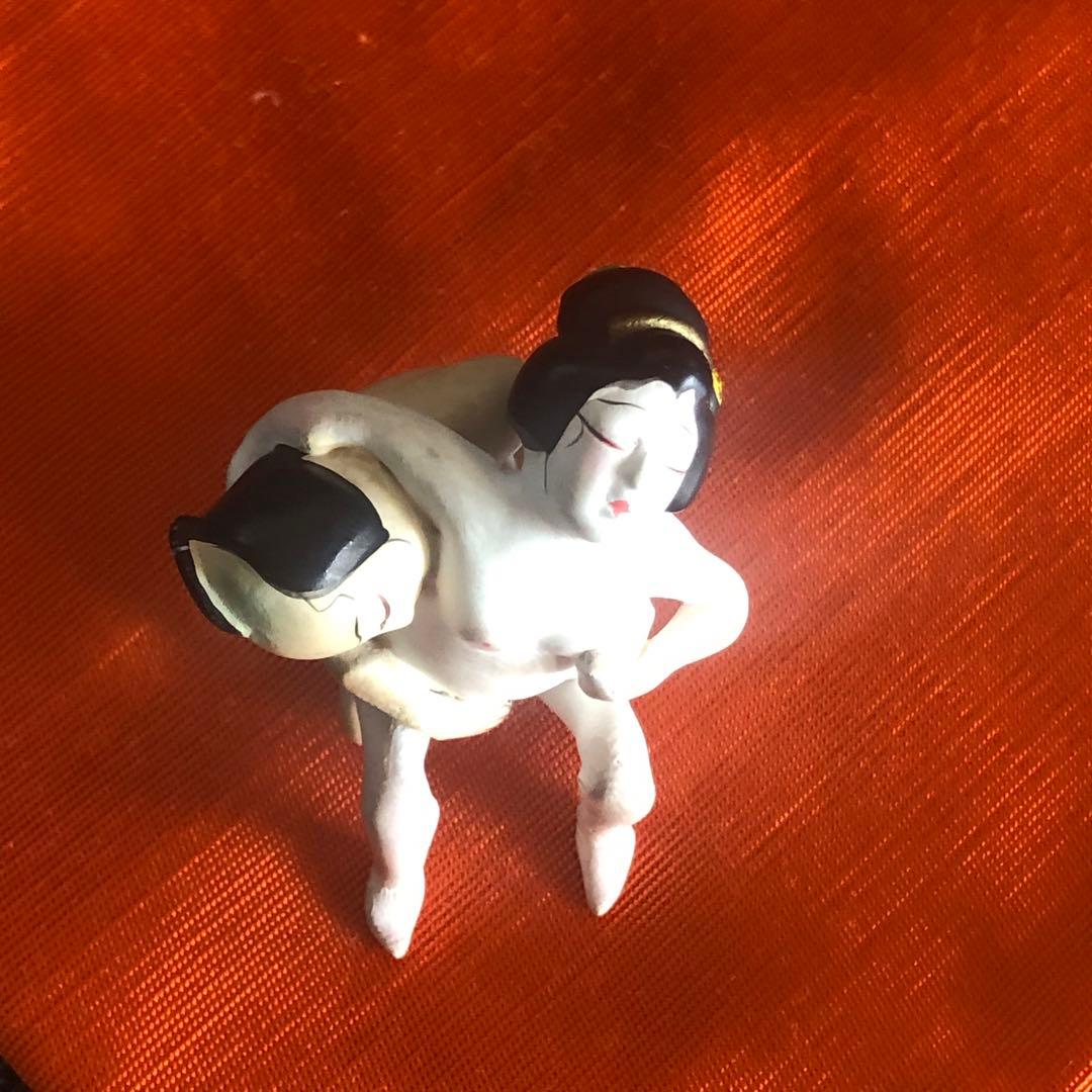 春画　陶器　春画人形　置物