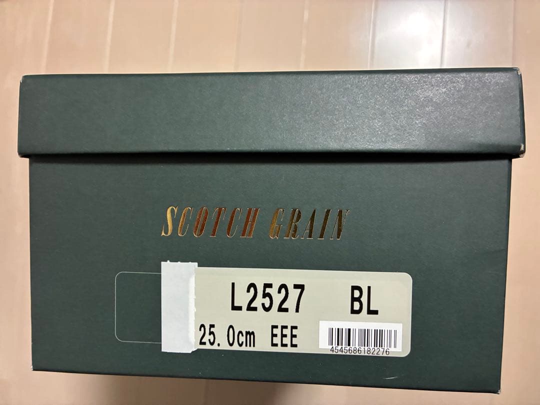 SCOTCH GRAIN スコッチグレイン 黒ストレートチップ25cm 限定品