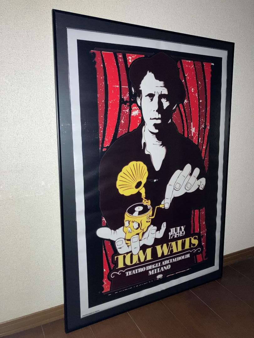 ★TOM WAITS トムウェイツ「Glitter and Doom」ポスター