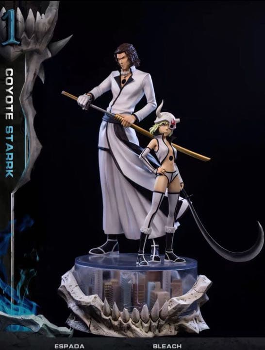 BLEACH  黒衣少年図 コヨーテ 1/8ガレージキット ガレキ スタチュー②