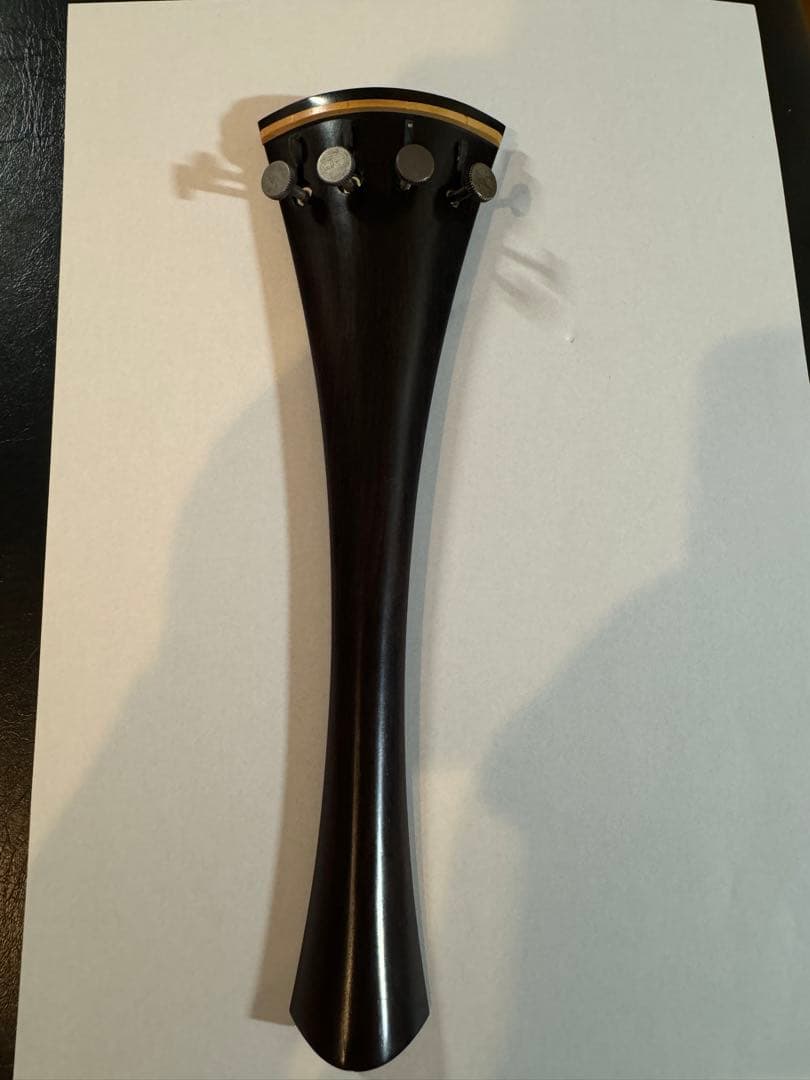 再値下げ！ボガーロ＆クレメンテ製 チェロテールピース マダガスカル紫檀 フレンチ