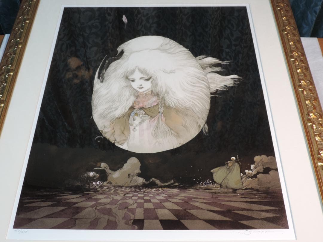 天野喜孝　天使のたまご　アールビバン　想空　シルクスクリーン　414/450