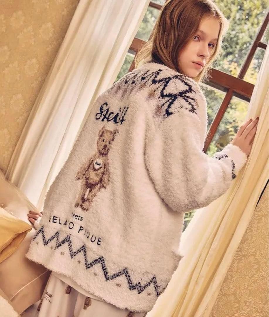 レア♡新品 ジェラートピケ【Steiff】フェアアイル柄カーディガン シュタイフ