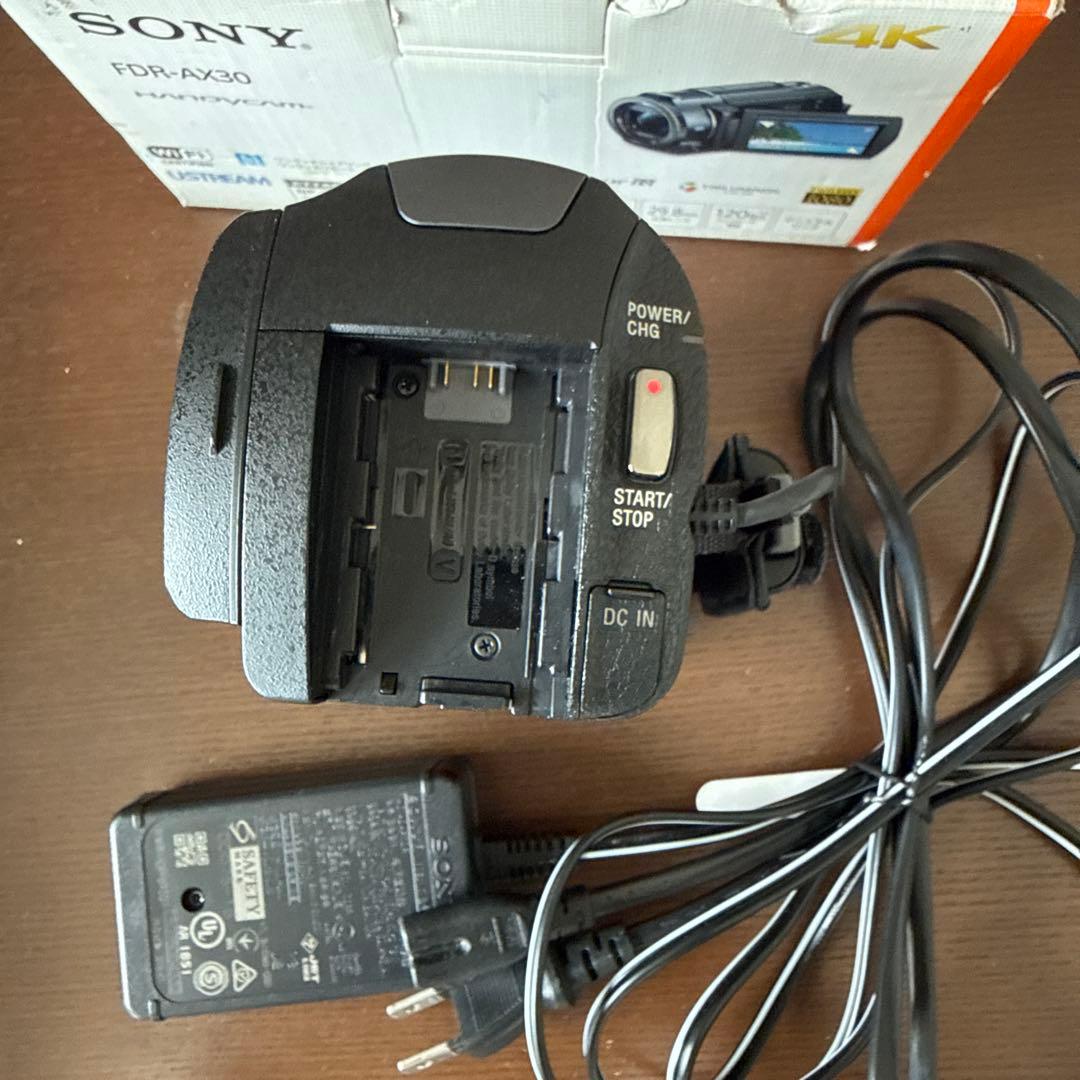 SONY FDR-AX30 4Kビデオカメラ 本体のみ ※ジャンク扱い