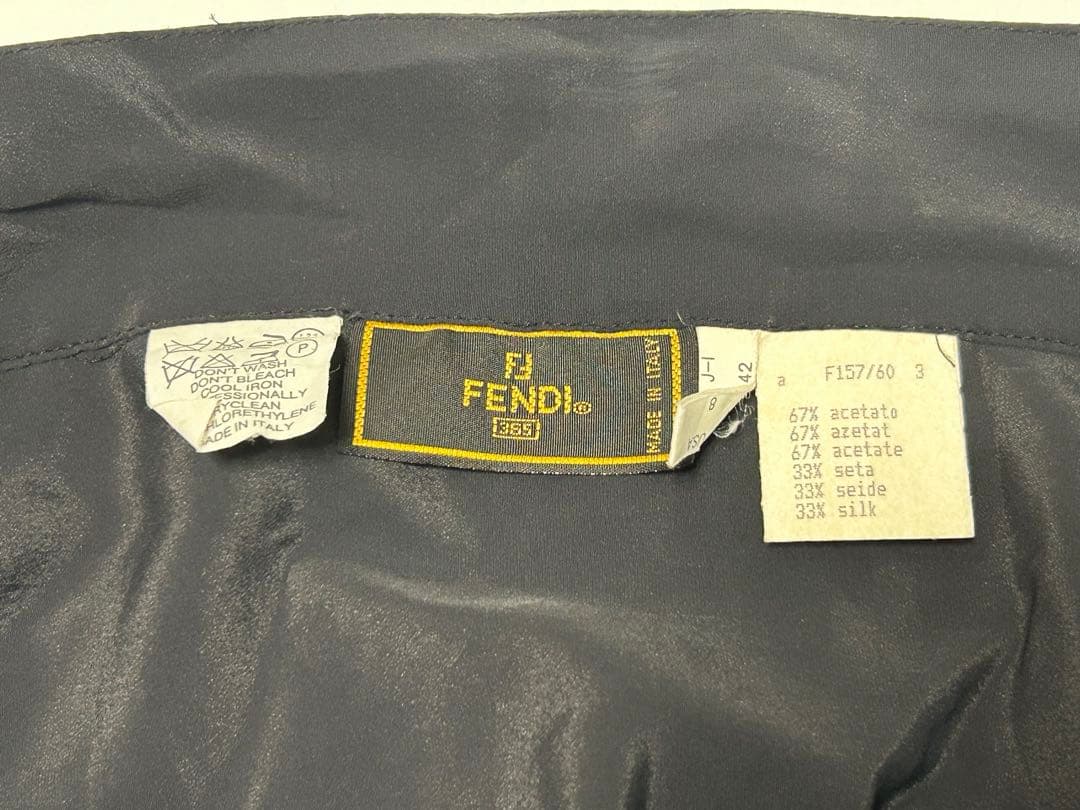 フェンディ FENDI 巻きスカート ラップスカート　365 F157 ズッカ