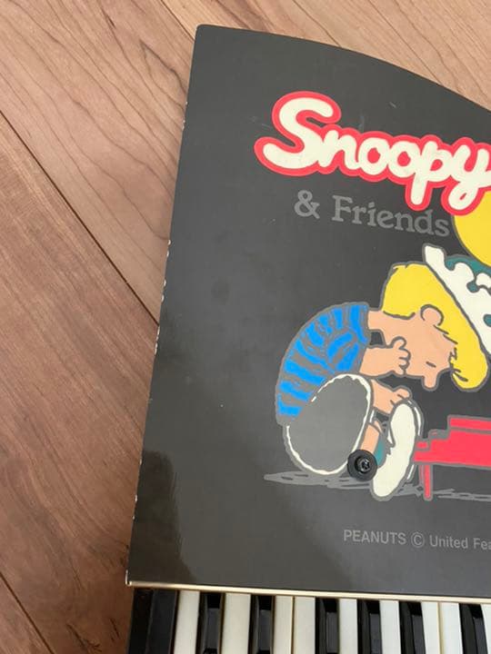 ビンテージ　スヌーピー　ピアノ
