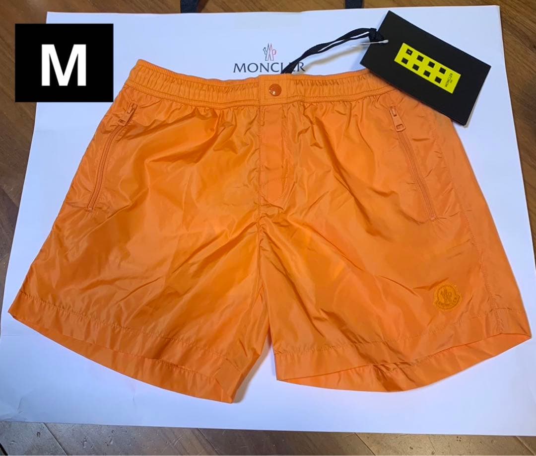 MONCLER 1952 BOXER MARE スイムパンツ オレンジ　M