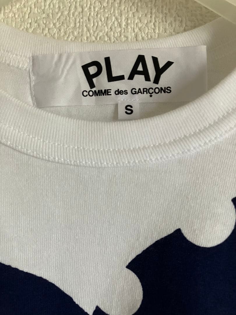 PLAY COMME des GARÇONS ハートドットTシャツ S