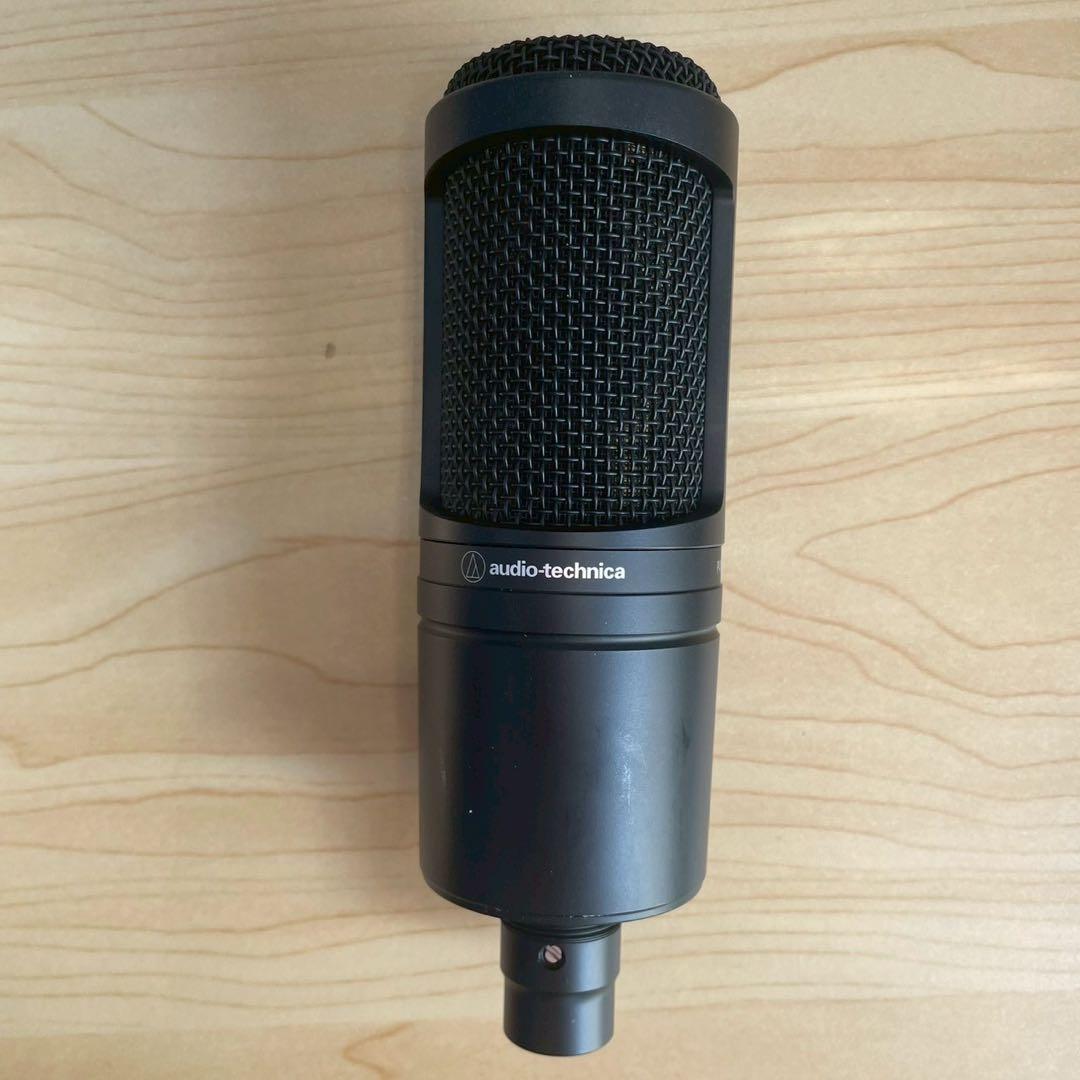 【美品】audio-technica AT2020 コンデンサーマイク