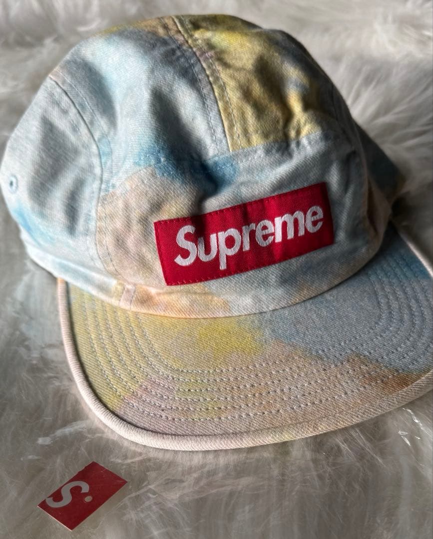 帽子 Supreme 18SS Multicolor Denim Camp Cap