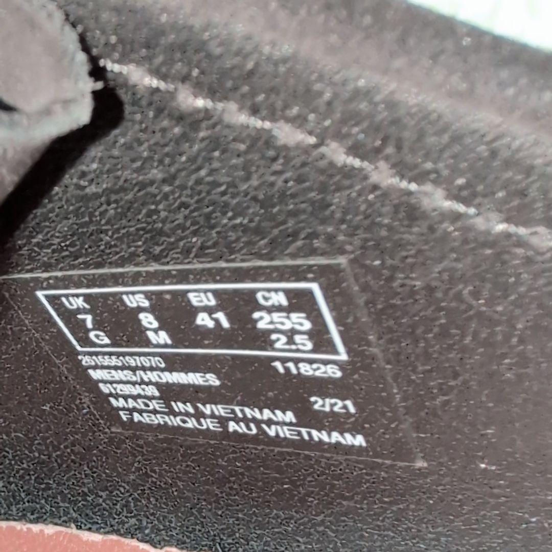 クラークス ワラビーブーツ スエード ブラック 25.5cm