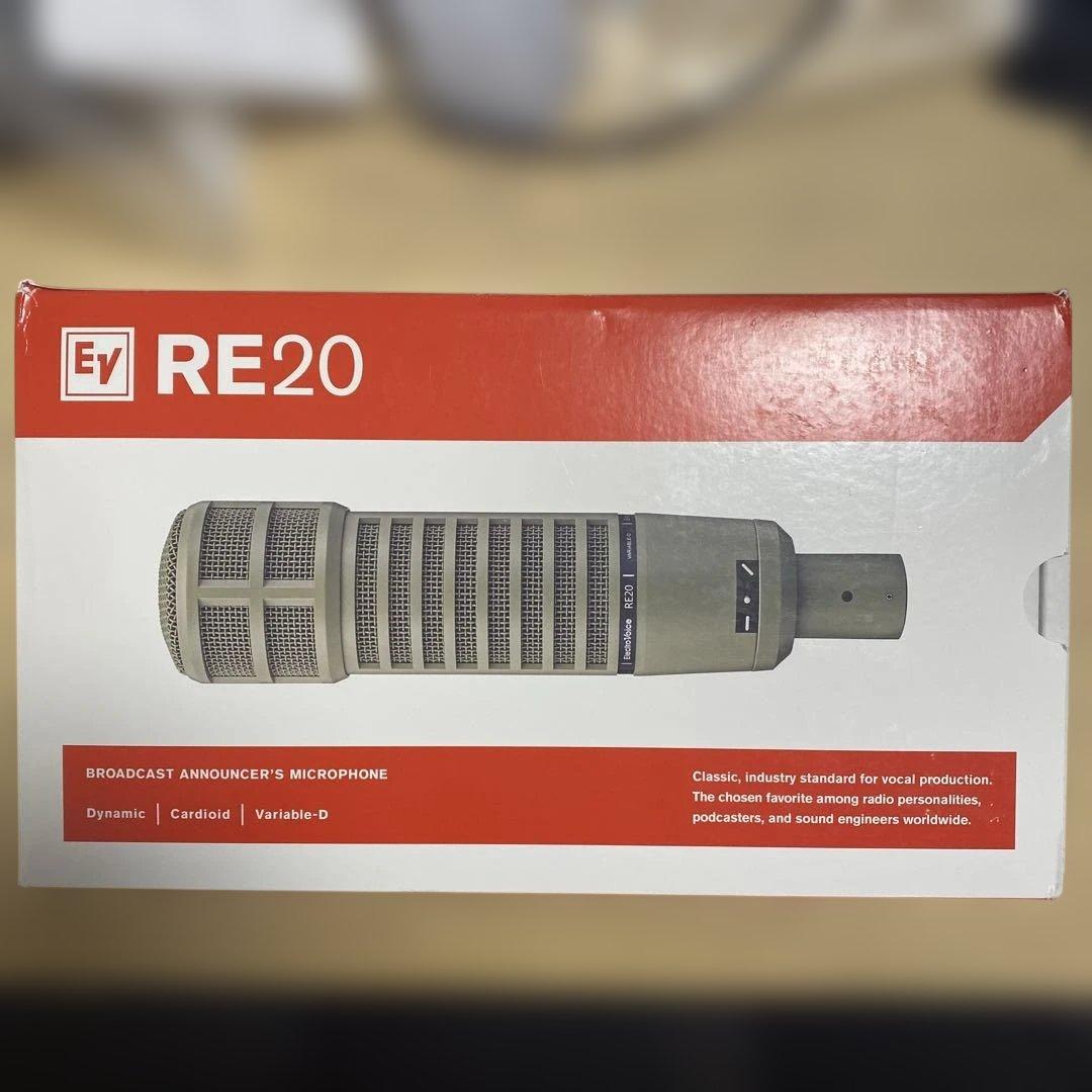 配信機器・PA機器・レコーディング機器 Electro Voice RE20 + 309A