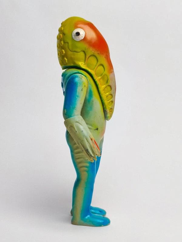 当時物 ブルマァク メトロン星人 ソフビ ウルトラセブン