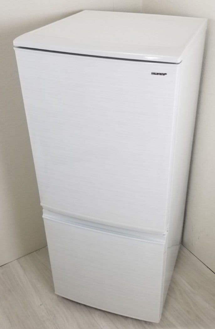 SHARP 冷蔵庫 SJ-D14F-W 137L