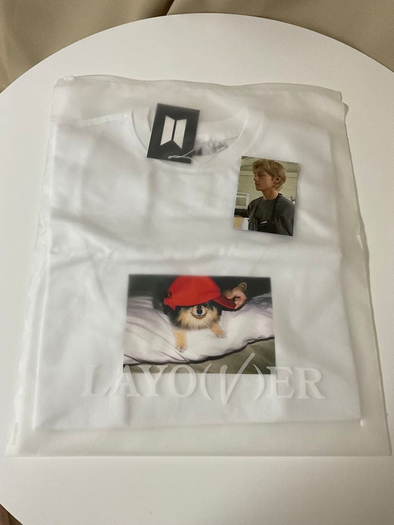 BTS V LAYOVER Tシャツ Sサイズ トレカ付き