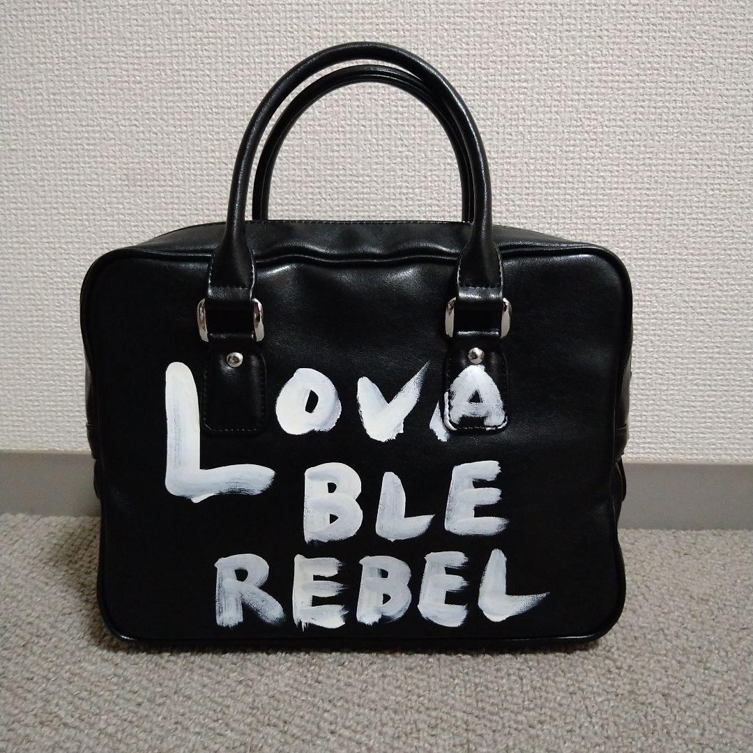 COMME des GARÇONS GIRL ペイント　ハンドバッグ