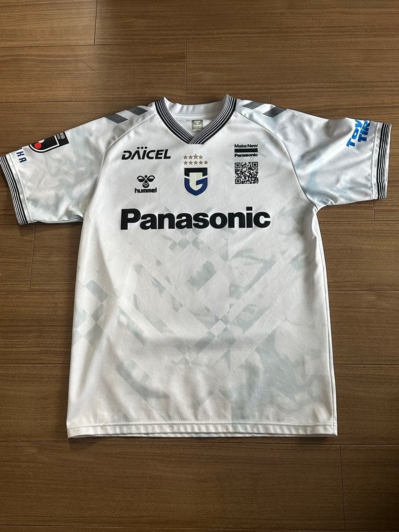 【美品】ガンバ大阪2024 AWAY No.6 ネタ　ラヴィ　M-L