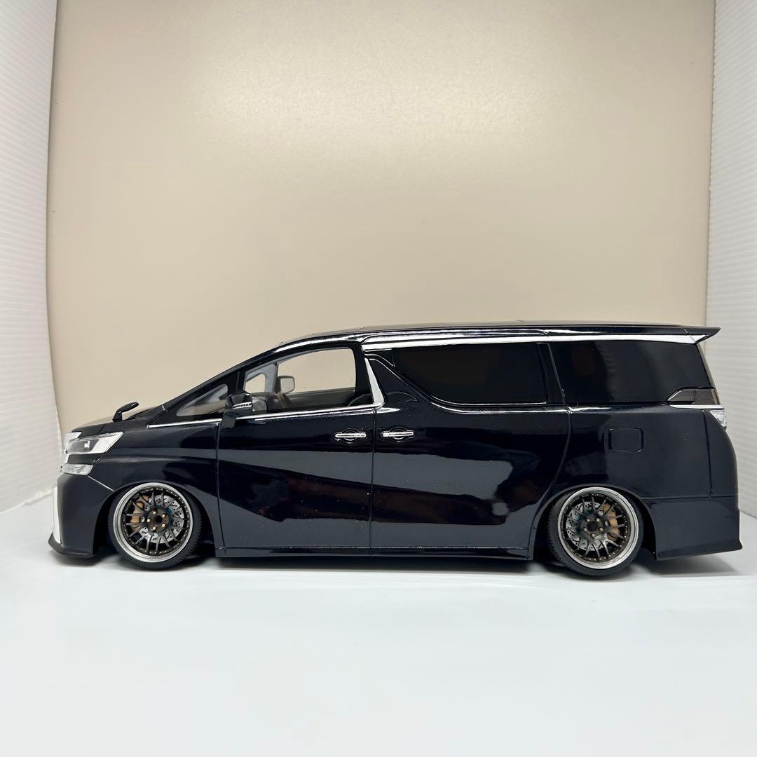 1/18京商 SAMURAI ヴェルファイア カスタム ミニカー　ブラック