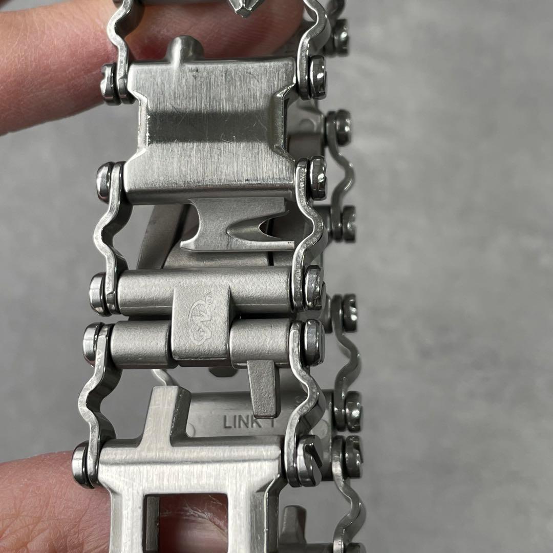 LEATHERMAN TREAD シルバー ブレスレット