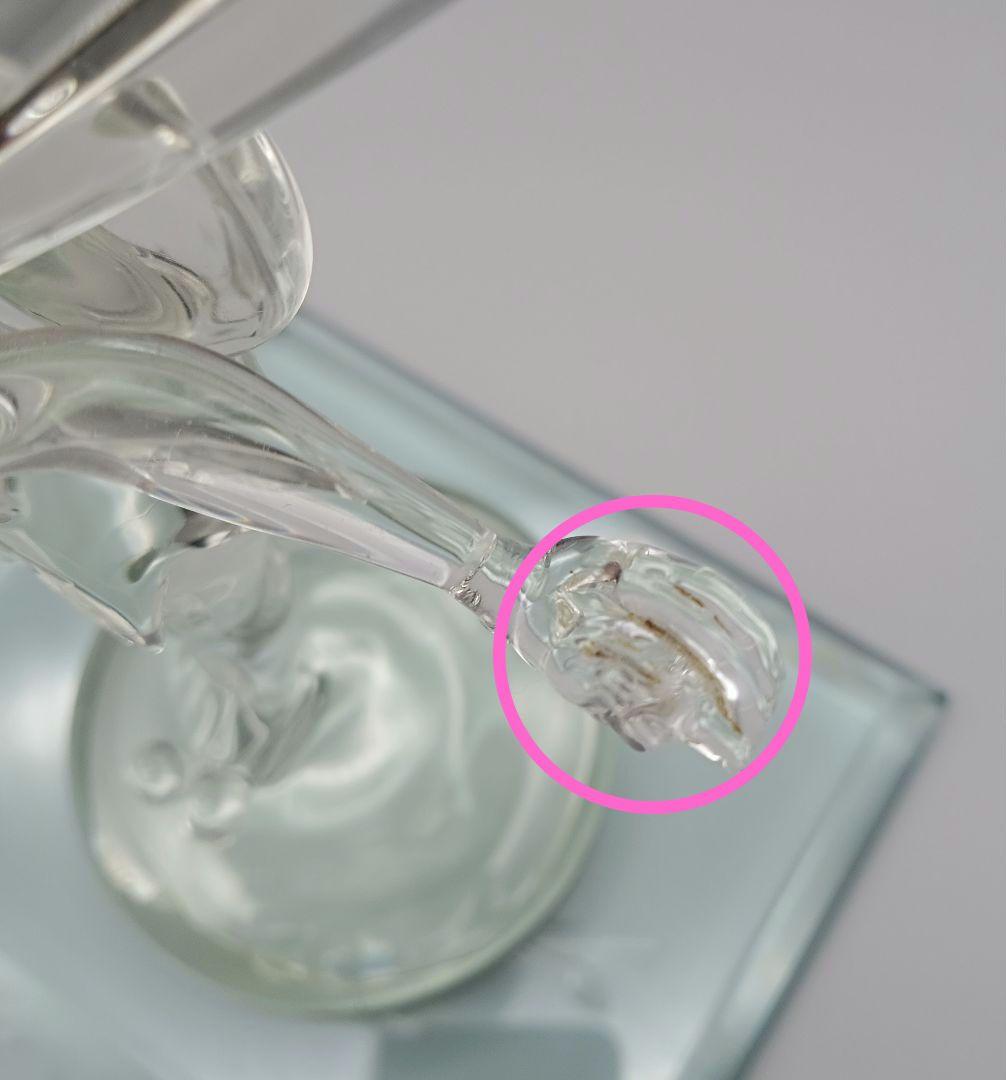 ディズニーランド ティンカーベル オブジェ ガラス シリアルナンバーあり