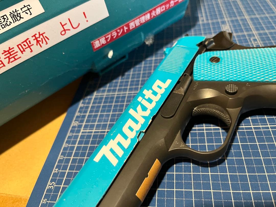 Marui Makitaカスタム ガスガン 専用ケース付き　ジャンク