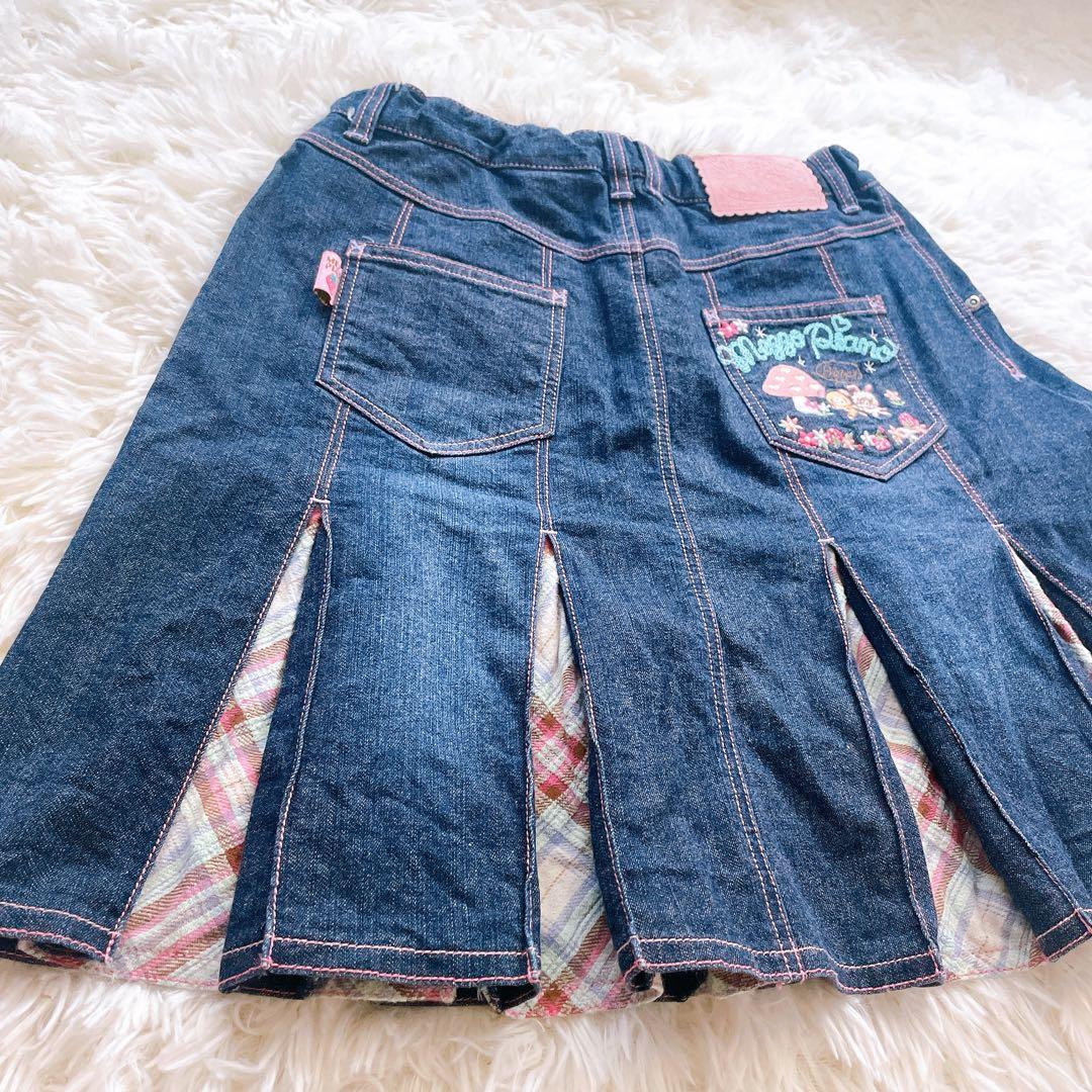 【激レア】メゾピアノ　デニムスカート　160 ベリエ　平成レトロ　Y2K