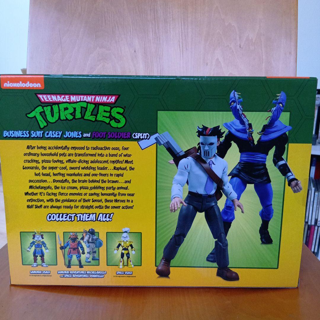 ネカ　ミュータントタートルズ　 ケイシージョーンズ & フットソルジャー