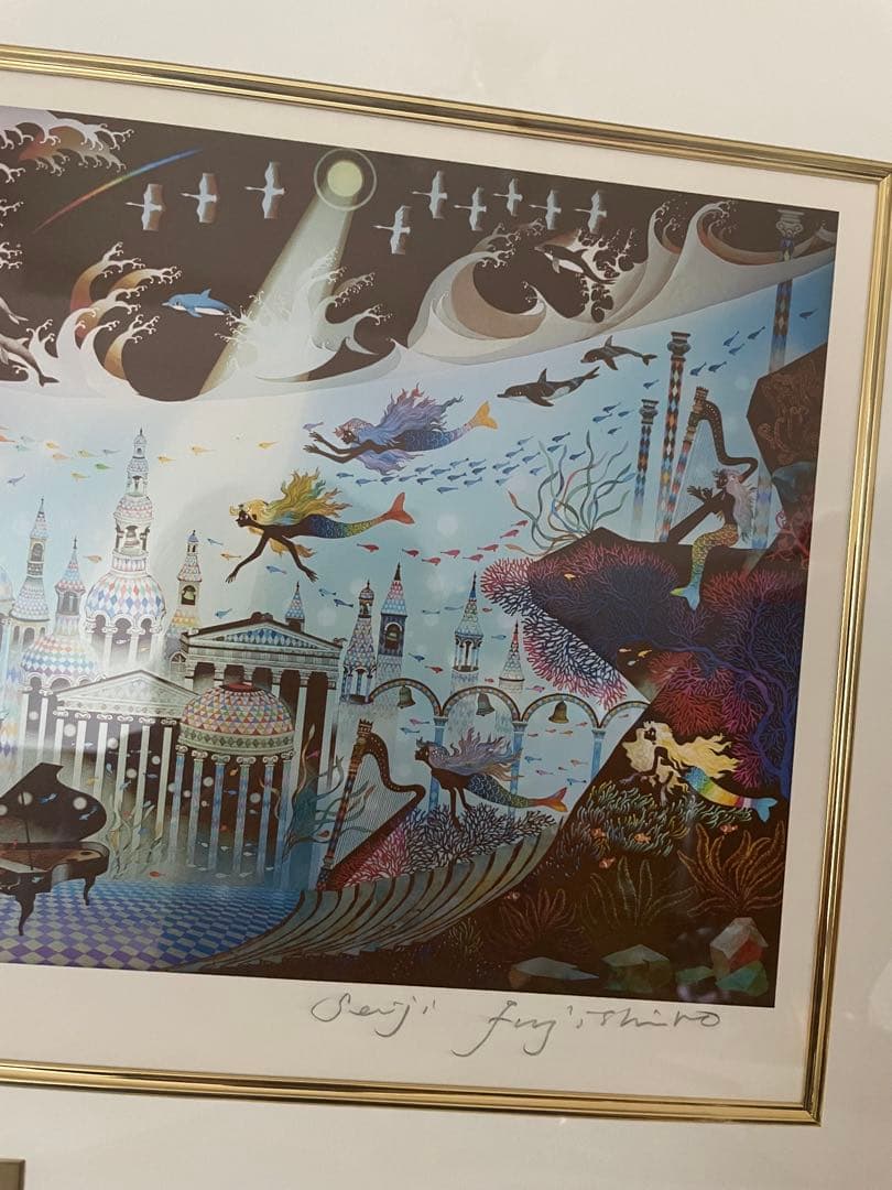 藤城清治レフグラフ　【光る海】創作活動50周年記念