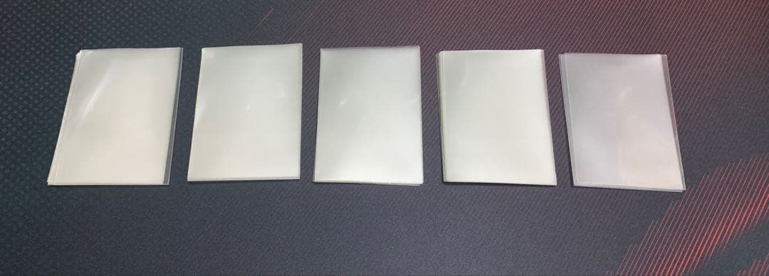 フォーラムスリーブ クリア 絶版 未使用135枚＋使用済み8枚 計143枚