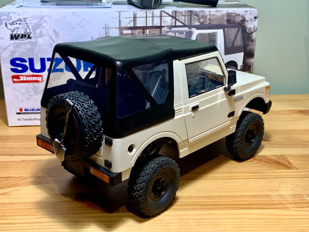 K*N様 LED ドライバー付属 WPL Suzuki Jimny ホワイト ラ