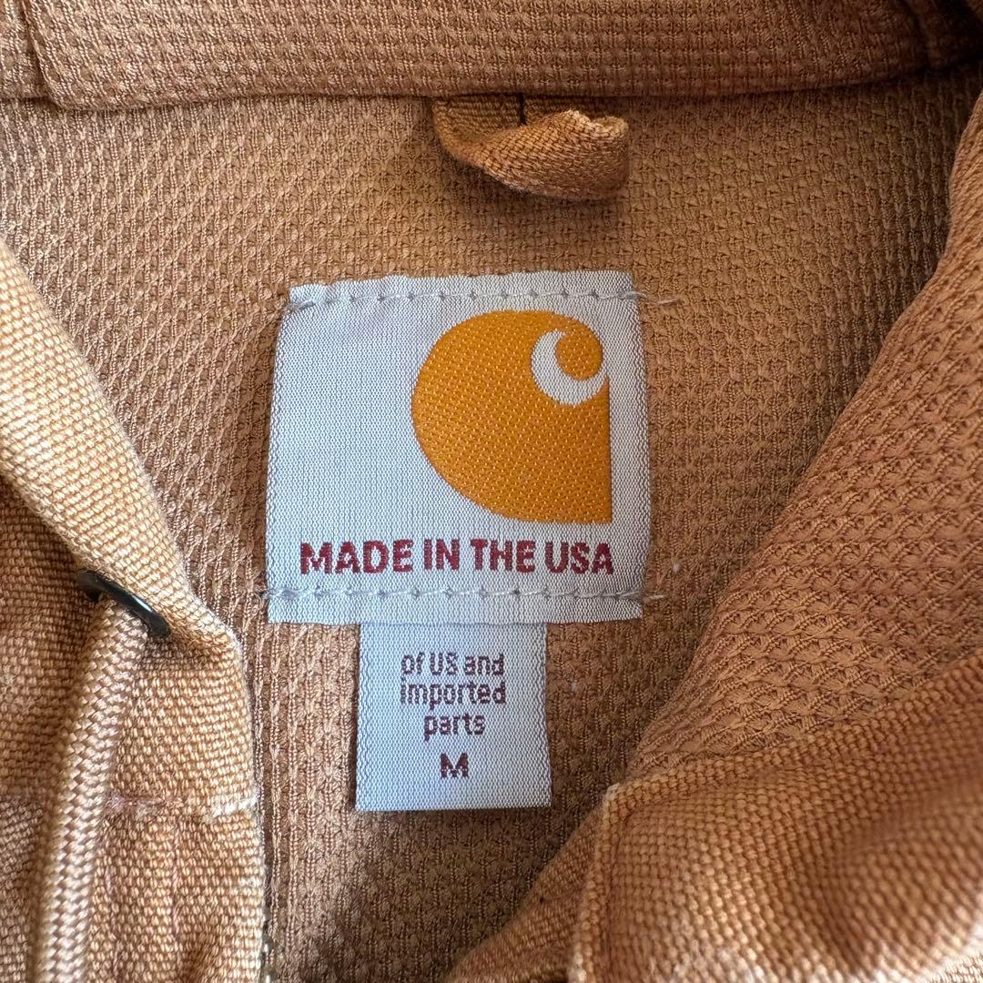 アクティブジャケット カーハート USA製 裏サーマル　ダック 90s 00s