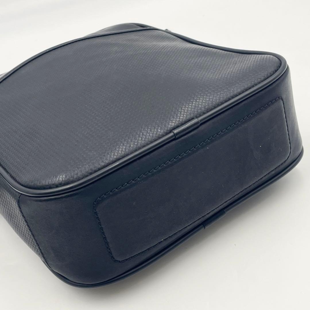 【美品】モンブラン マイスターシュテュックエンボス 本革 ショルダーバッグ